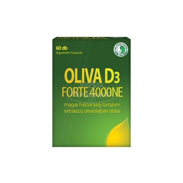 Dr.Chen Oliva D3 Forte 4000NE kapszula 60x
