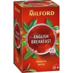 Milford fekete tea english breakfast 20x