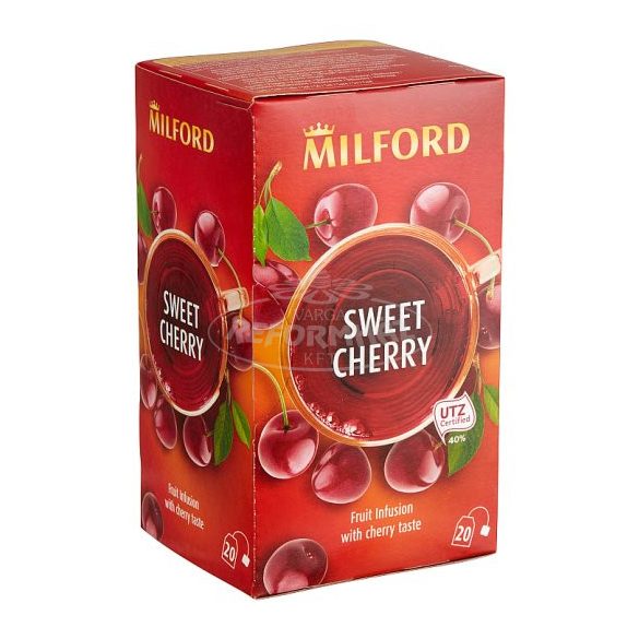 Milford gyümölcstea cseresznye ízű 20x