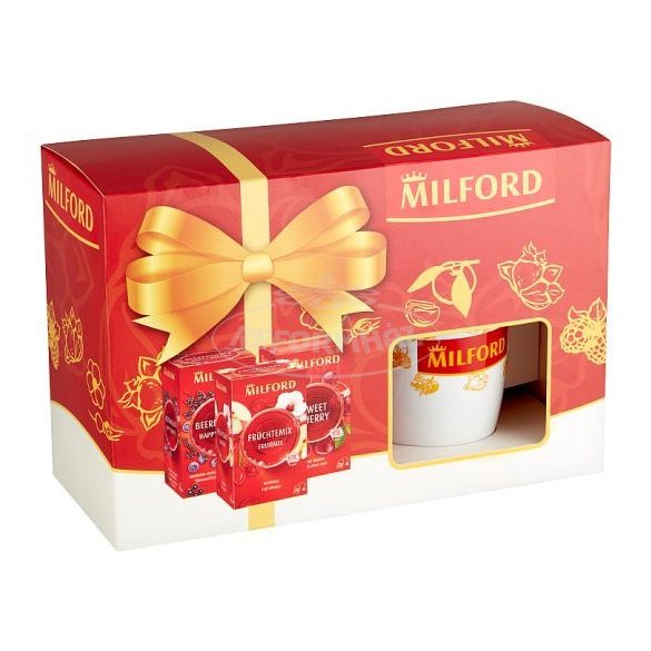 Milford teaválogatás teásbögrével 135g