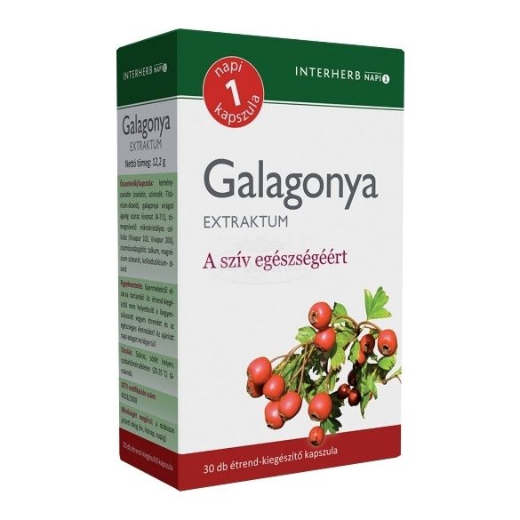 Interherb Napi 1 Galagonya extraktum kapszula 60x