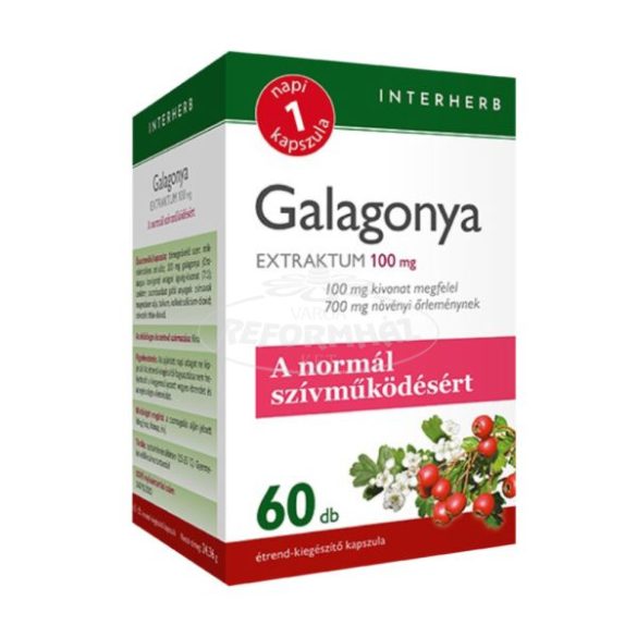 Interherb Napi 1 Galagonya extraktum kapszula 60x
