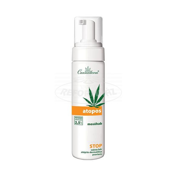 Cannaderm Atopos mosóhab 180ml