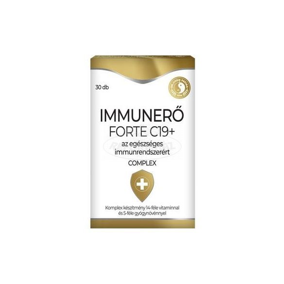 Dr.Chen Immunerő Forte C19+ étrendkiegészítő tabletta 30x