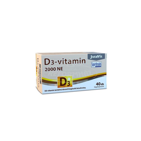 Jutavit D3-vitamin 2000NE lágykapszula 40x