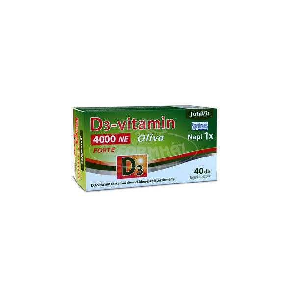 Jutavit D3-vitamin 4000NE Olíva 40x