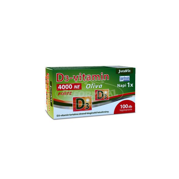 Jutavit D3-vitamin 4000NE Olíva 100x