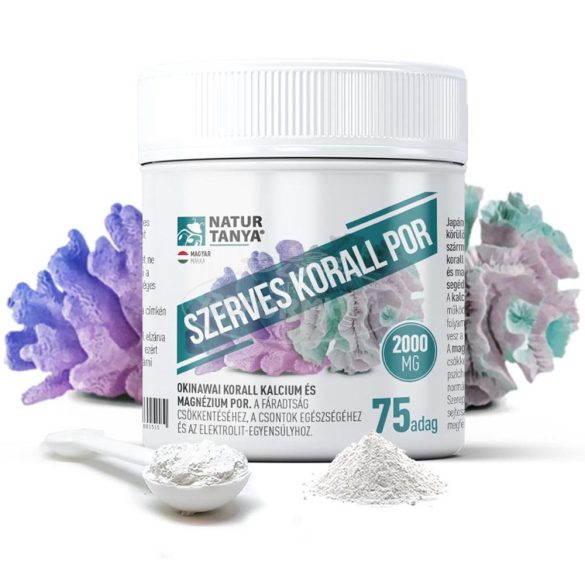 Natur Tanya szerves korall por +kalcium+magnézium 150g