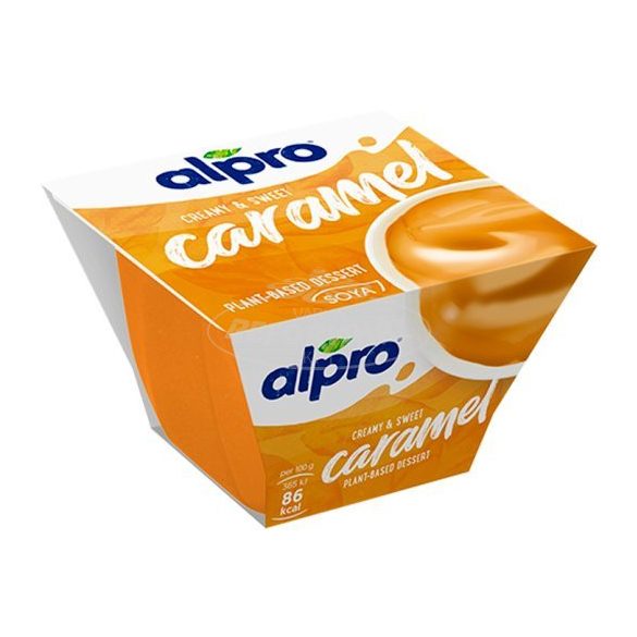 Alpro desszert karamellás 125g