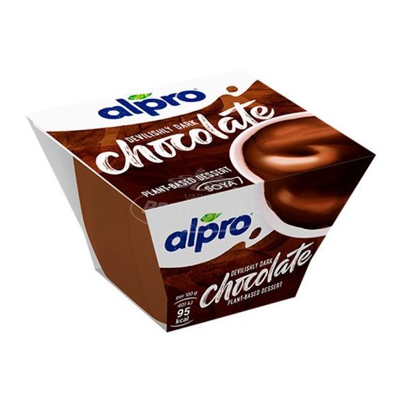 Alpro desszert étcsokoládés 125g