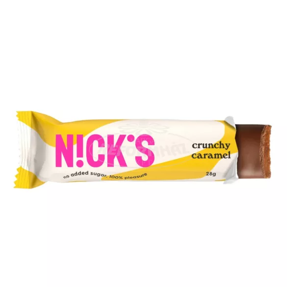 Nick's ropogós tejkaramella szelet 28g