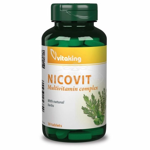 Vitaking Nicovit multivitamin complex dohányosoknak 30x