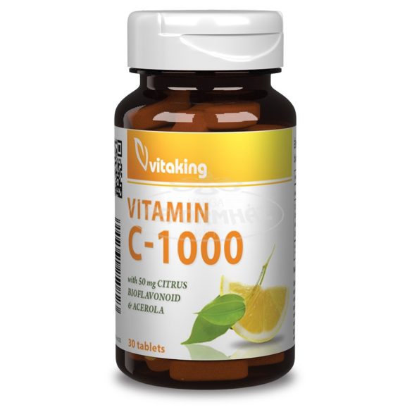 Vitaking c-1000 vitamin citrus bioflavonoid és acerola 30x