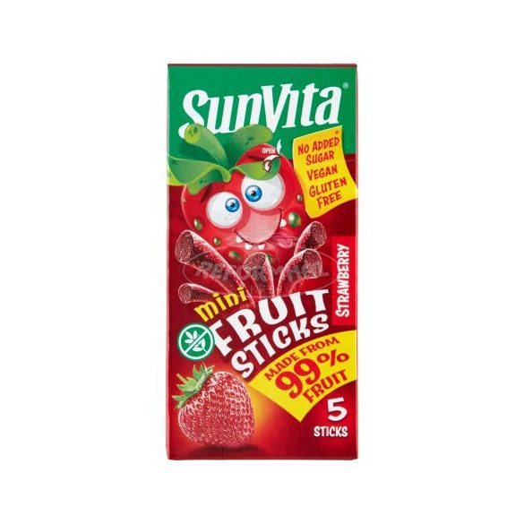 Sunvita gyümölcsrúd epres 5x10g 50g