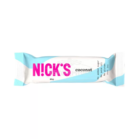 Nick's kókuszos szelet gluténmentes 40g