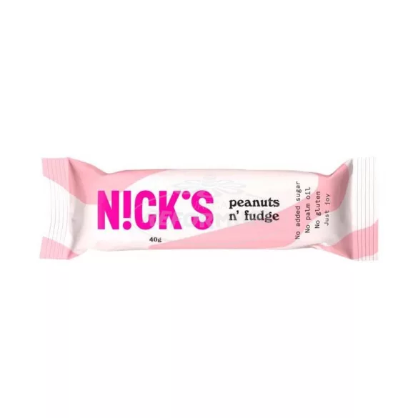 Nick's mogyorós-karamellás szelet gluténmentes 40g