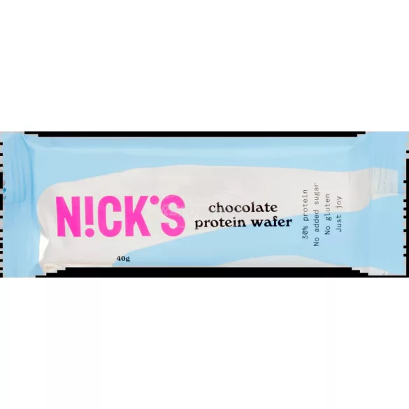Nick's csokoládés fehérjeszelet gluténmentes 40g