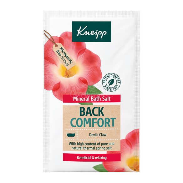 Kneipp fürdőkristály Back Comfort hát és deréklazító Ördögcsáklya 60g