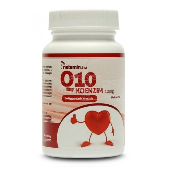 Netamin Aktivált Q10 100mg kapszula 38g