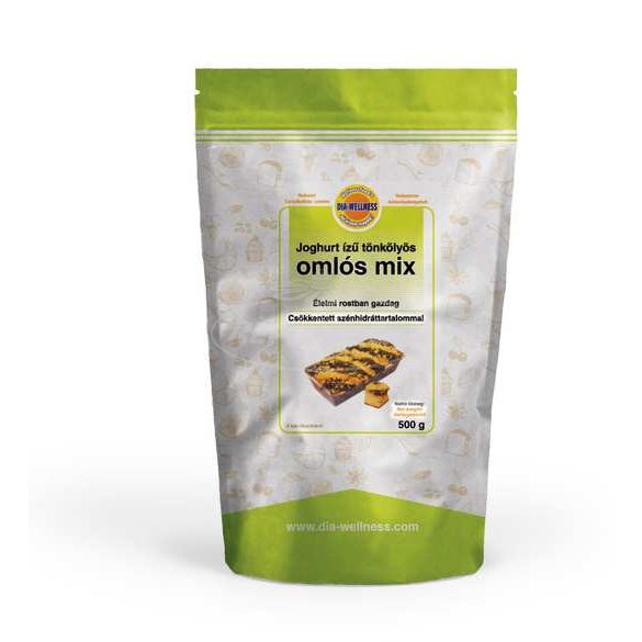 Dia-Wellness Joghurtos tönkölyös omlós mix 500g