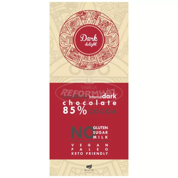 Health Market Dark Delight étcsokoládé 80g