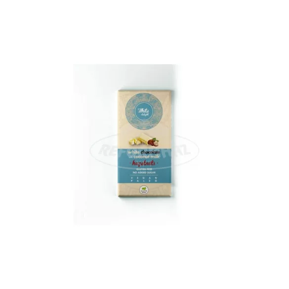 Health Market White Delight fehércsokoládé mogyorós 80g