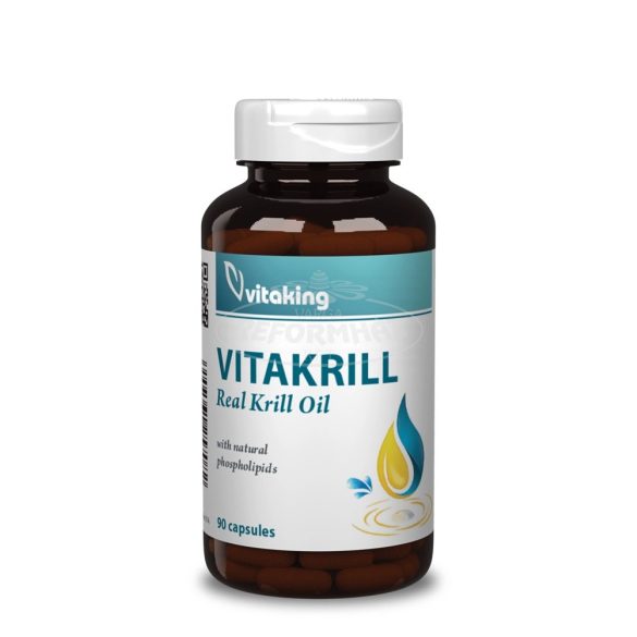 Vitaking Vitakrill olaj kapszula 90x