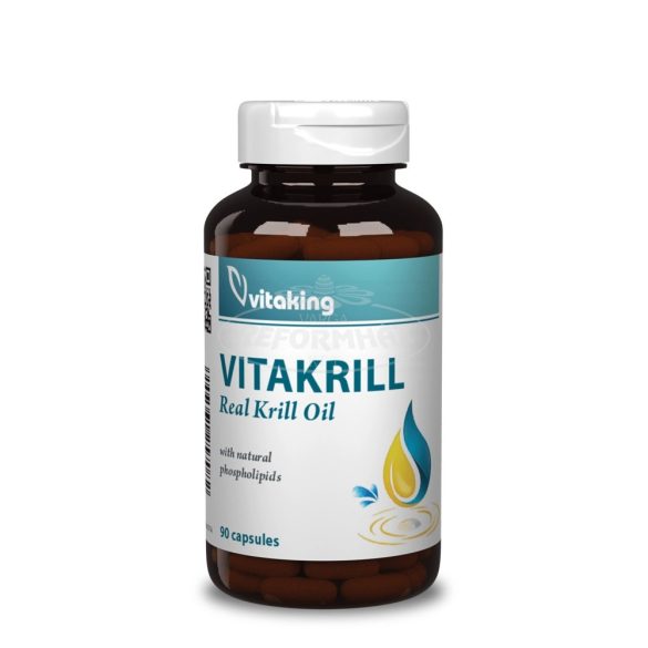 Vitaking Vitakrill olaj kapszula 90x