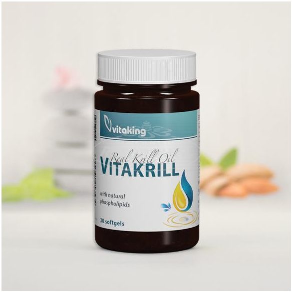 Vitaking Vitakrill olaj kapszula 30x