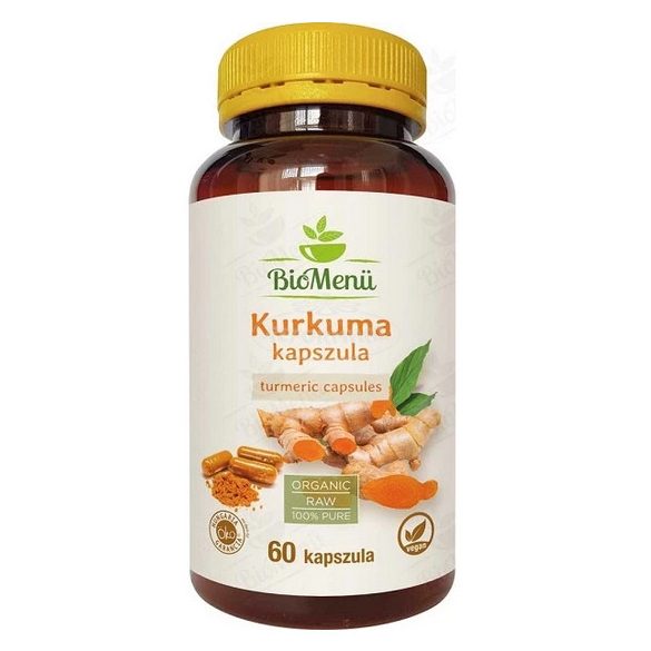 Biomenü Bio Kurkuma kapszula 620mg 60x