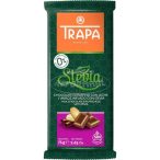 Trapa Stevia Tejcsokoládé puffasztott rizzsel 75g