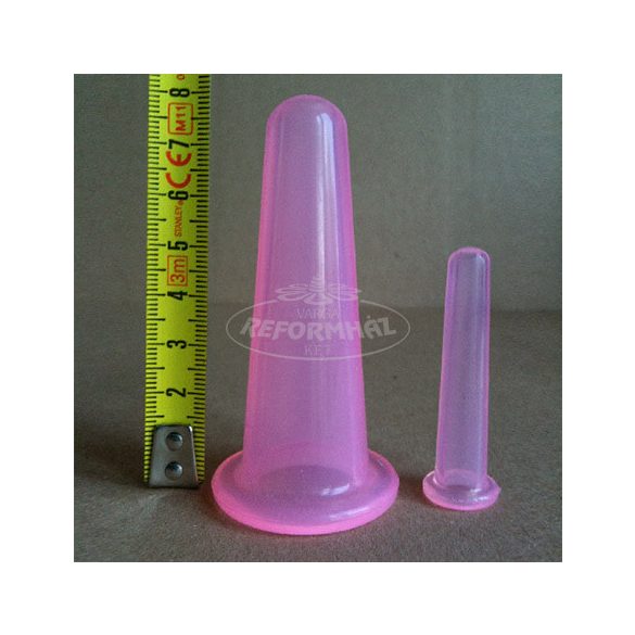 Szilikon Arcköpöly kúp alakú 20*80mm 1db