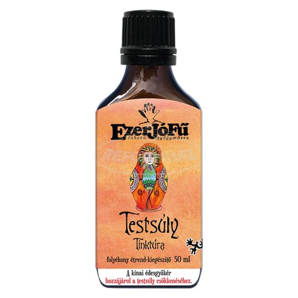 Ezerjófű Testsúly tinktúra 50ml