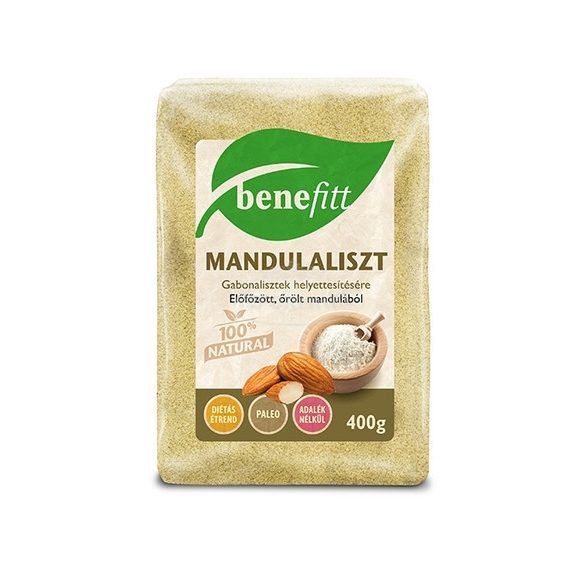 Benefitt Mandulaliszt 400g