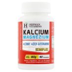 Herman Vitamins Kalcium Magnézium+Cink+D3 90db