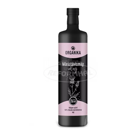Organika hidegen sajtolt máriatövismagolaj 250ml