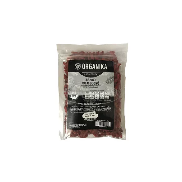Organika Aszalt Goji Bogyó kínai farkasbogyó 100g