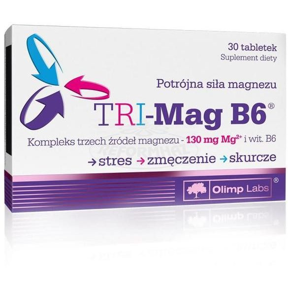 Olimp labs tri-mag B6 tabletta 30x