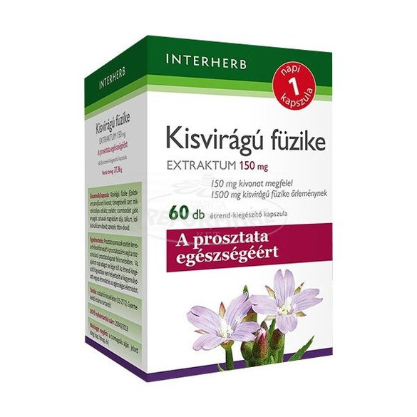 Interherb Napi 1 Kisvirágú füzike extraktum 150mg 60x