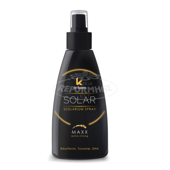 Dr.Kelen Solar max bronz szoláriumkrém 150ml