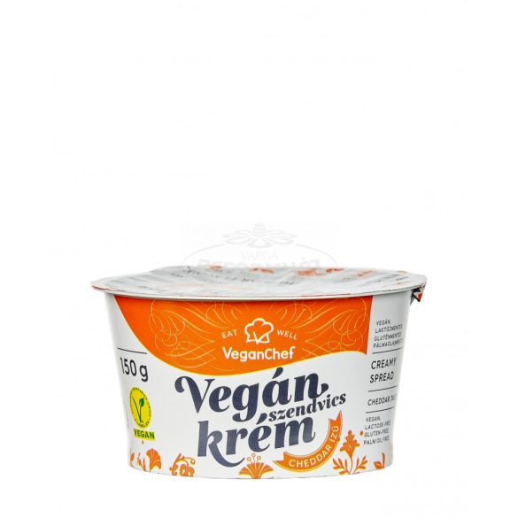 VeganChef kenhető növényi krém cheddar 150g