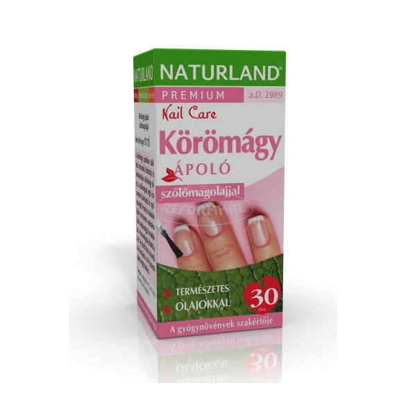 Naturland Körömágy ápoló szőlőmagolajjal 10ml