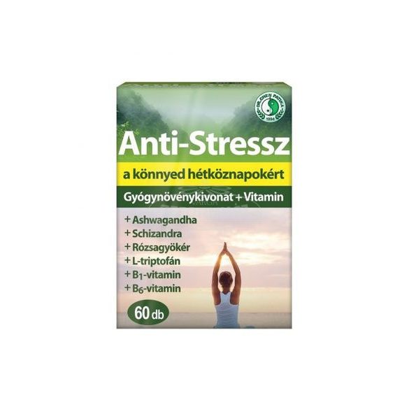 Dr.Chen Anti-Stressz gyógynövény + vitamin 60x