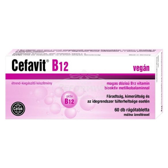 Cefak Cefavit B12 vitamin 60x