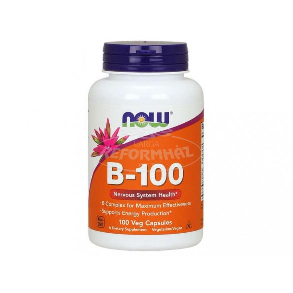 Now B100 100 mg vitamin tabletta idegrendszer egészségé 100x