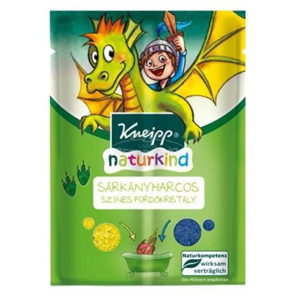 Kneipp Naturkind színes fürdőkristály sárkányharcos 40g