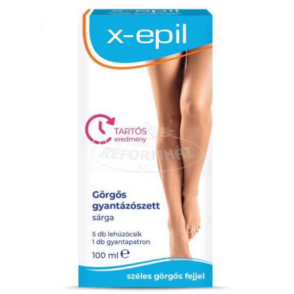 X-epil görgős gyantapatron sárga normál bőrre 100ml
