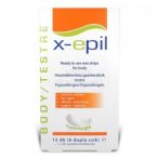 X-epil hideg gyantacsík testre, hypoallergen 12db
