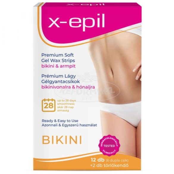 X-epil hideg gyantacsík bikini-hónalj 12db