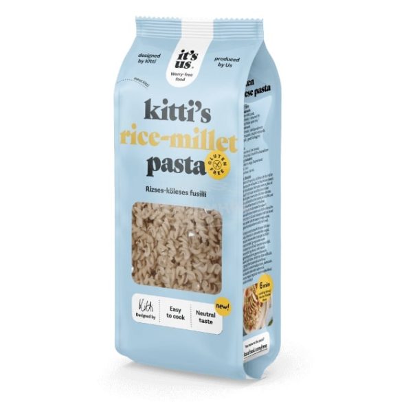 Its us Kittis rizses-köleses tészta fusilli orsó 200g